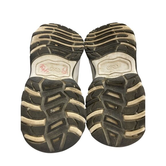 Rawlings Women's size 7.5 White Leather sneakers shoes - Picture 7 of 8